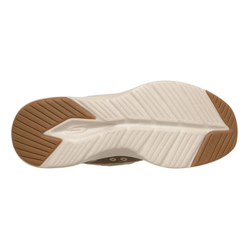 Womens Skechers 150419 Contour Foam - Cozy Fit Leopard Dream Brown Slip-Ins Trainers - Brown