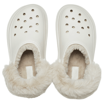 Womens Crocs Stomp Lined Clog - Stucco Natural Beige