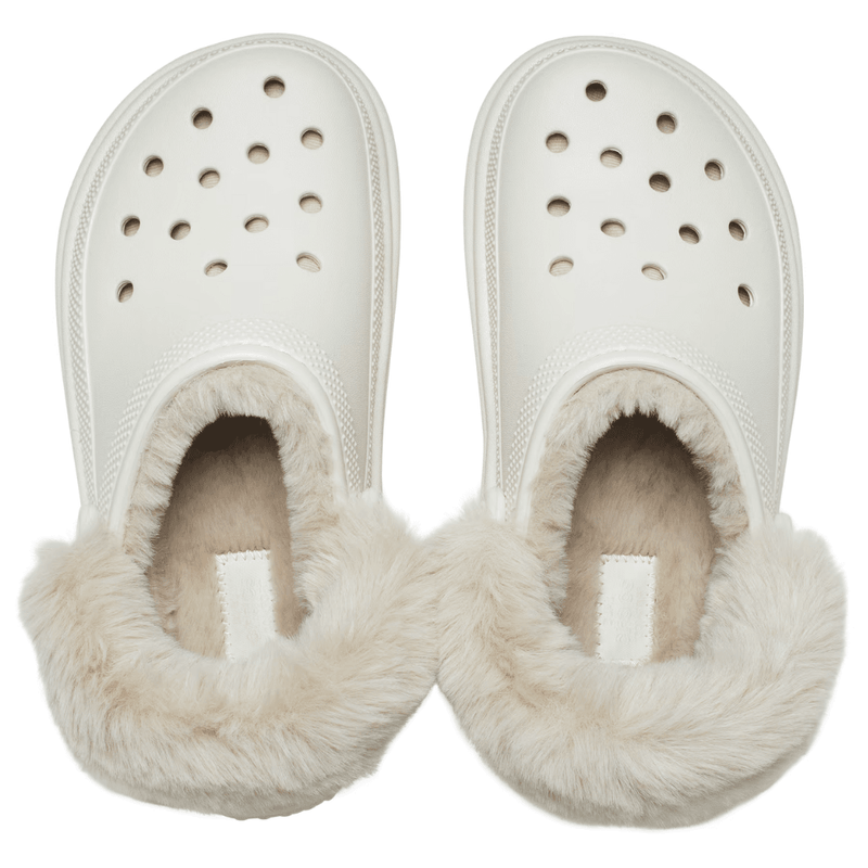 Womens Crocs Stomp Lined Clog - Stucco Natural Beige