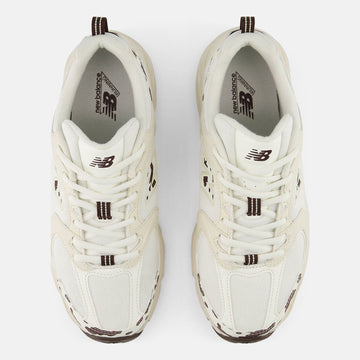 Unisex New Balance 530 Mesh Trainers - Linen with Pumpernickel Beige