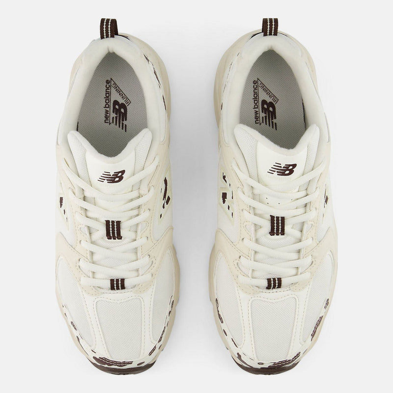 Unisex New Balance 530 Mesh Trainers - Linen with Pumpernickel Beige