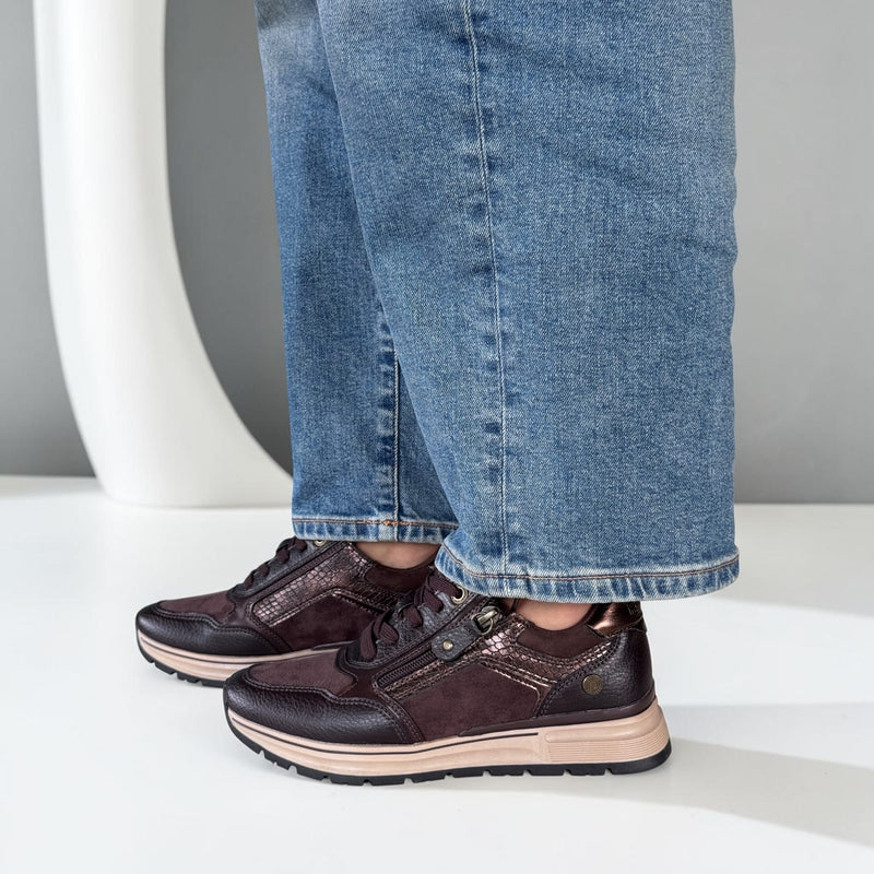 Womens Refresh 176088 Brown Trainers - Brown