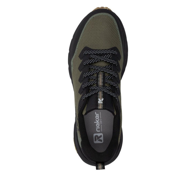 Mens Rieker U4501 Trainers - Black