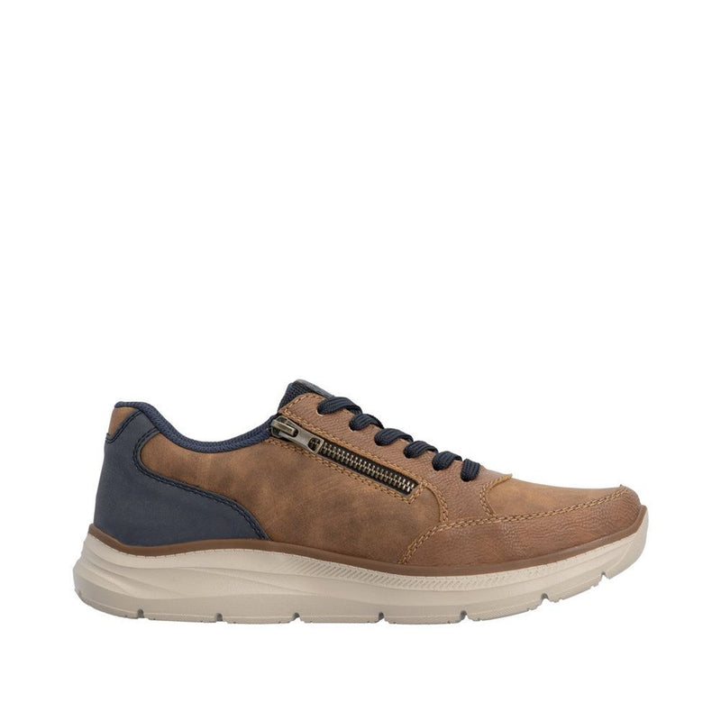Mens Rieker B1801 Almond Casual Shoes - Almond