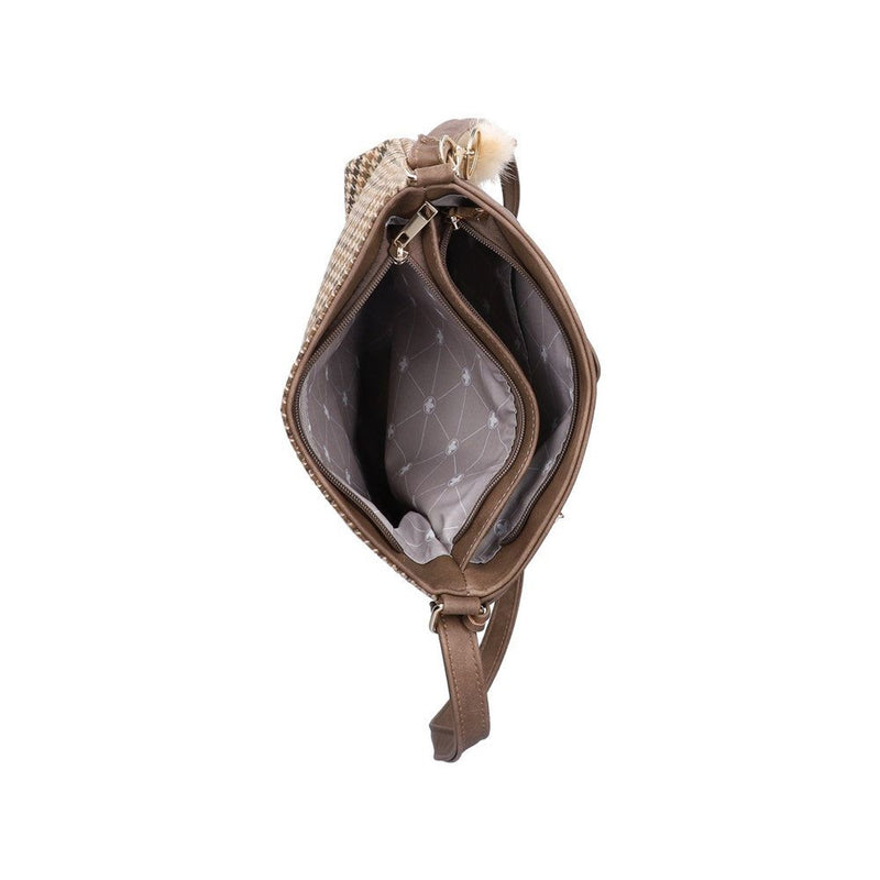 Womens Rieker H1519 Multi Natural Shoulder Bag - Multi Natural