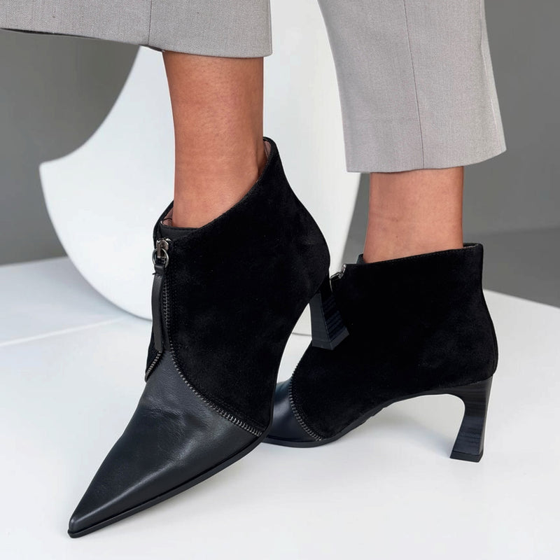 Womens Hispanitas 264959 Paris Ankle Boots - Black