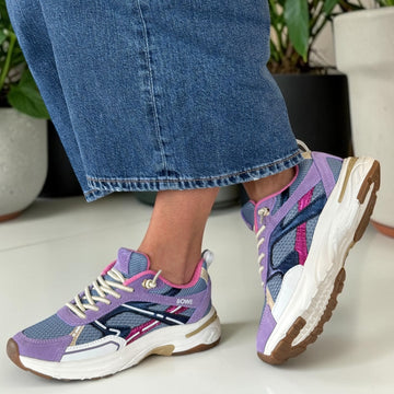Womens Lloyd & Pryce Maroda Trainers - Wisteria