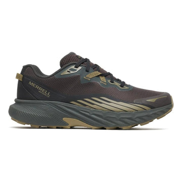 Mens Merrell Agility Trail Coal Waterproof Trainers - Coal