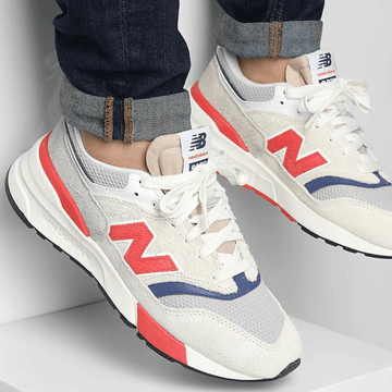 New Balance Mens 997 Trainers - Linen
