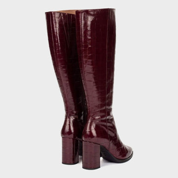 Womens Wonders 6305 Long Boots - Vino