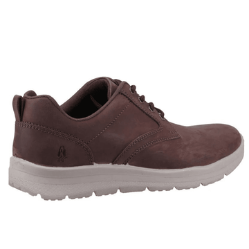 Mens Hush Puppies Fergus Brown Lace Up Trainers - Brown