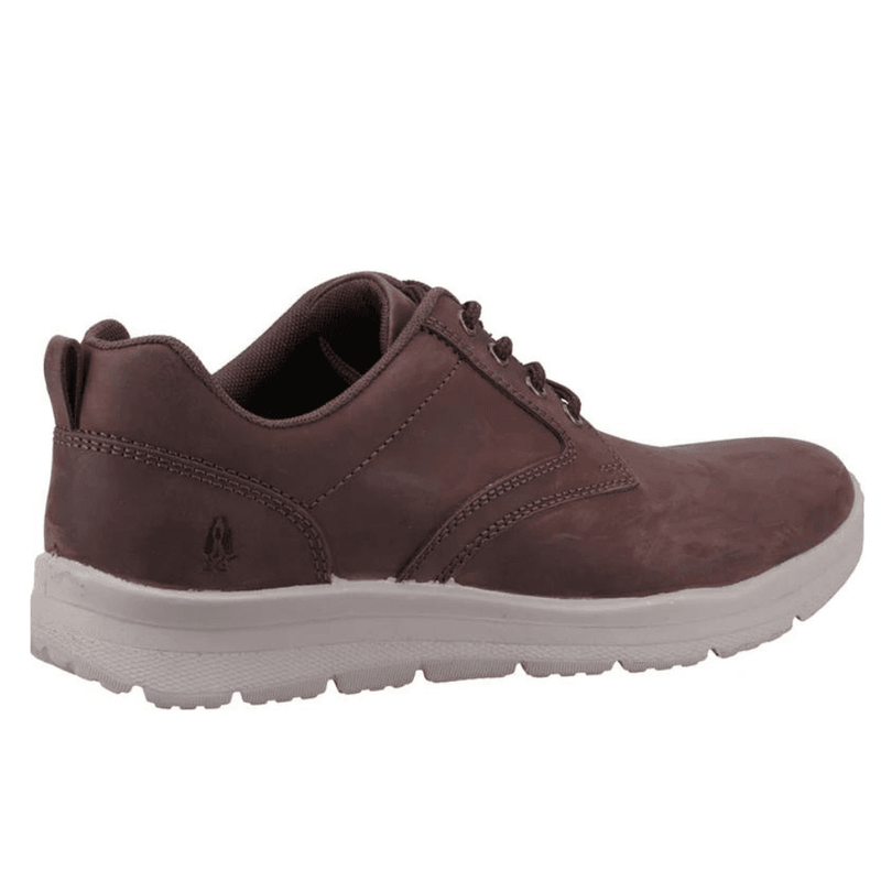 Mens Hush Puppies Fergus Brown Lace Up Trainers - Brown