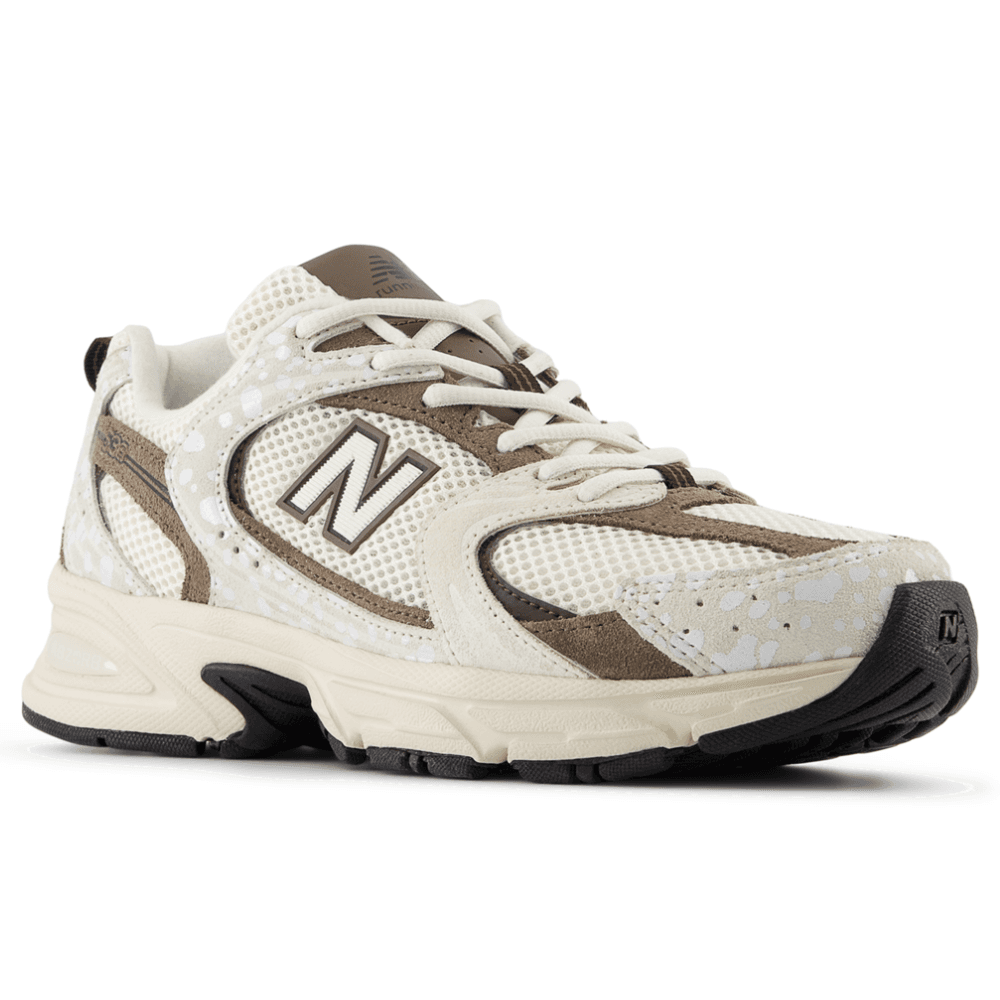 Womens New Balance 530 Trainers in Brown and Animal Print