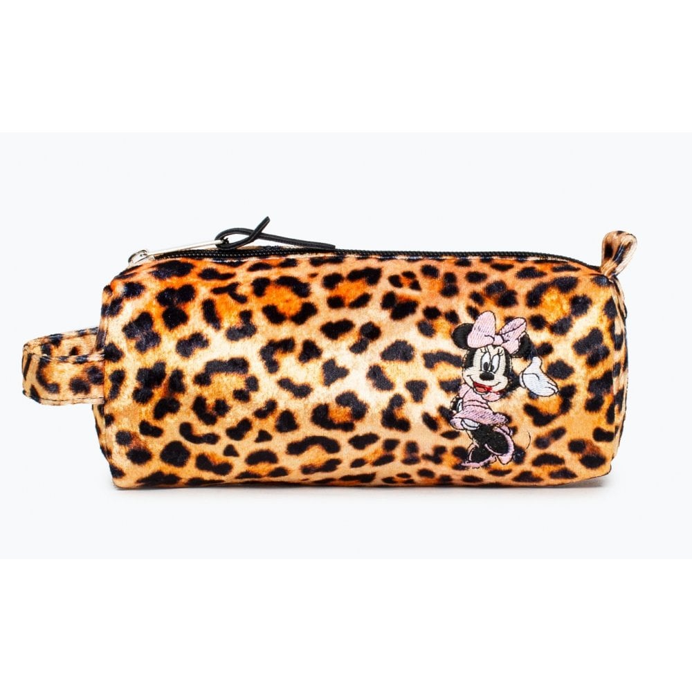 Hype Disney Minnie Leopard Pencil Case