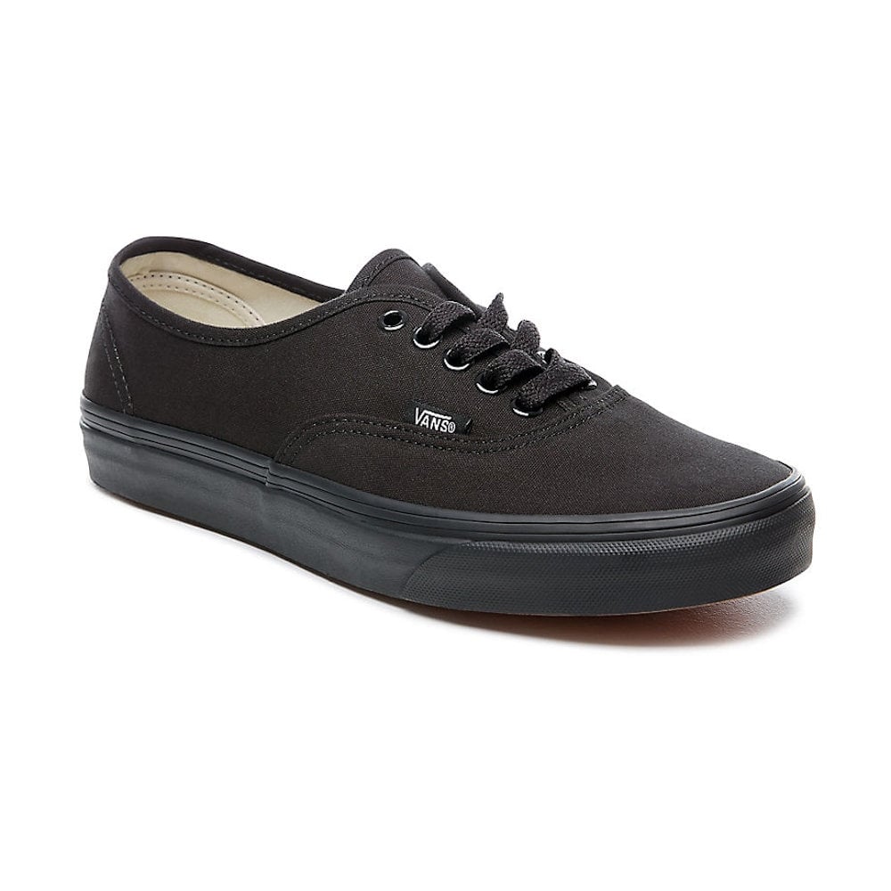 Kids Vans Authentic Mono Black Trainers