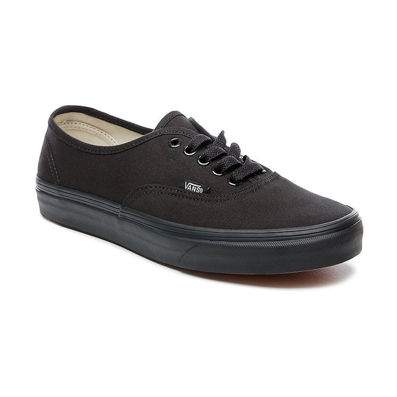 Kids Vans Authentic Mono Black Trainers - Black