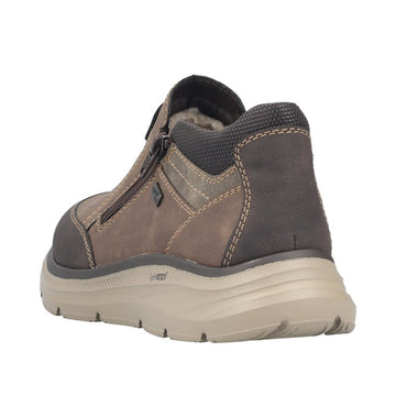 Mens Rieker B1852 Dark Brown Boots - Dark Brown