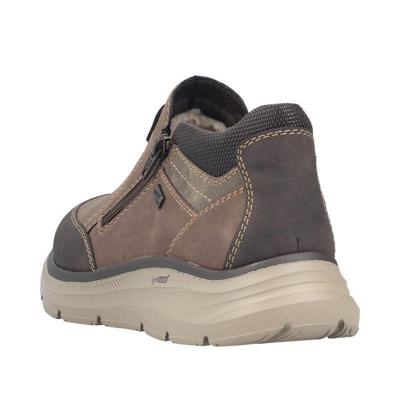 Mens Rieker B1852 Dark Brown Boots - Dark Brown