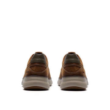 Mens Clarks Mullan Moc Casual Lace-up Shoe - Beeswax