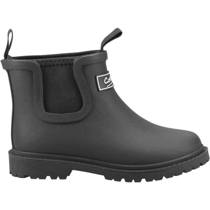 Kids Cotswold Barton Wellingtons - Black