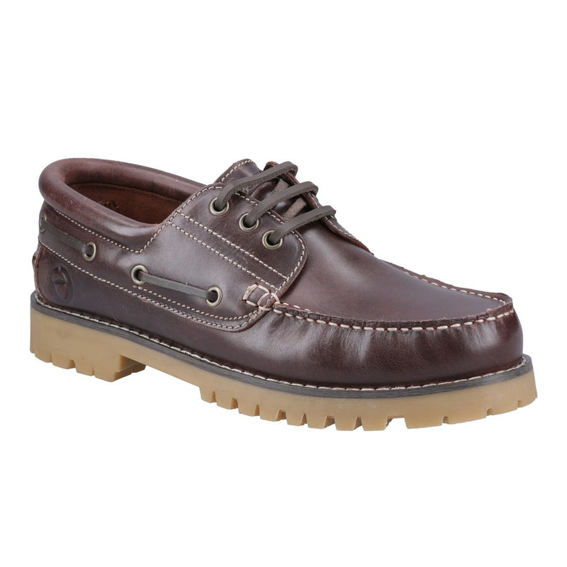 Mens Cotswold Inglecote Casual Lace-up Shoes - Brown Leather