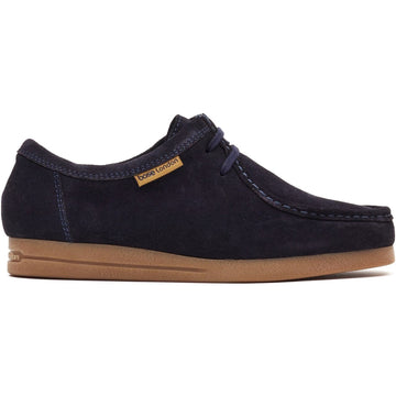 Mens Base London Koko Casual Lace-up Shoes - Navy