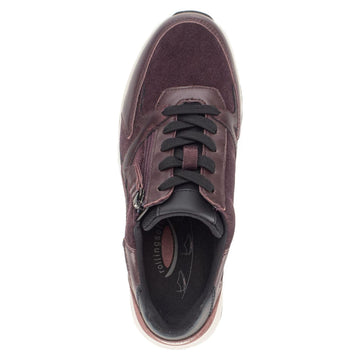 Womens Gabor 0106 Trainers - Mulberry