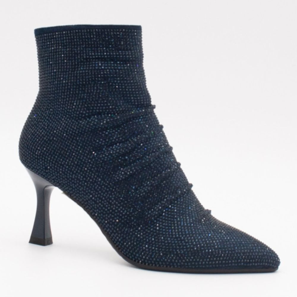 Womens Una Healy Piano PiCKER Diamante Encrusted Ankle Boot