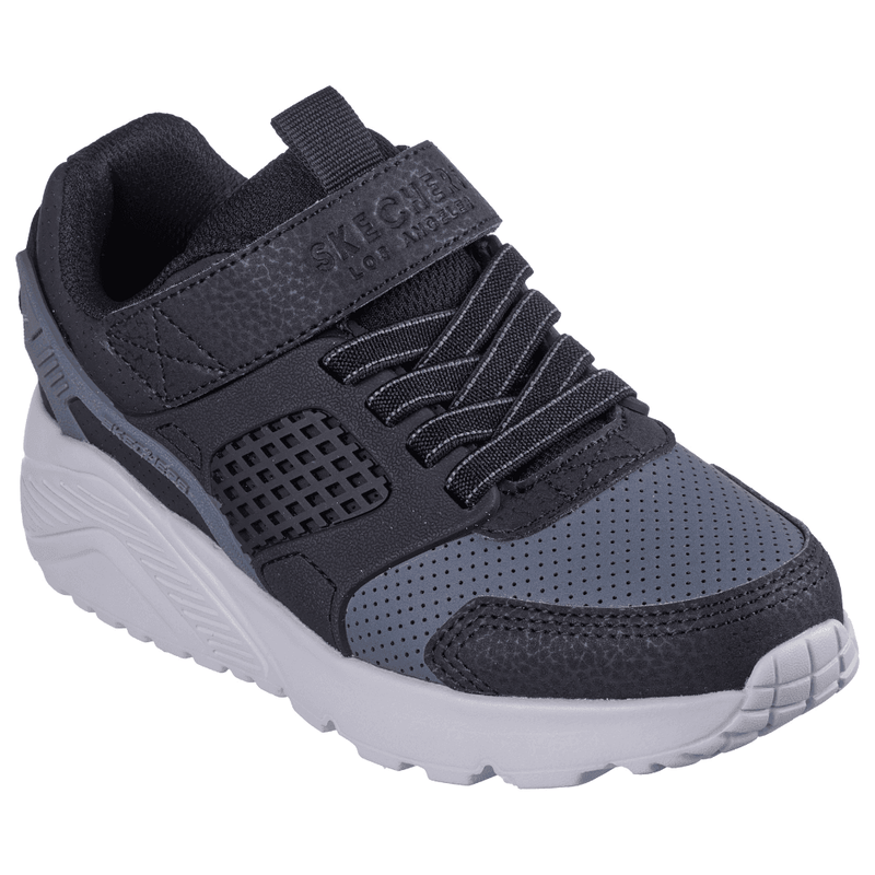 Boys Skechers Street Uno Lite Trainers - Black