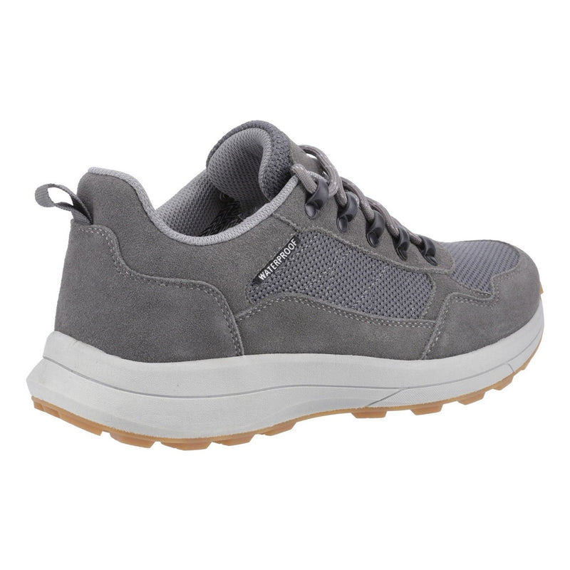 Mens Cotswold Elmfield Suede Trainers - Grey