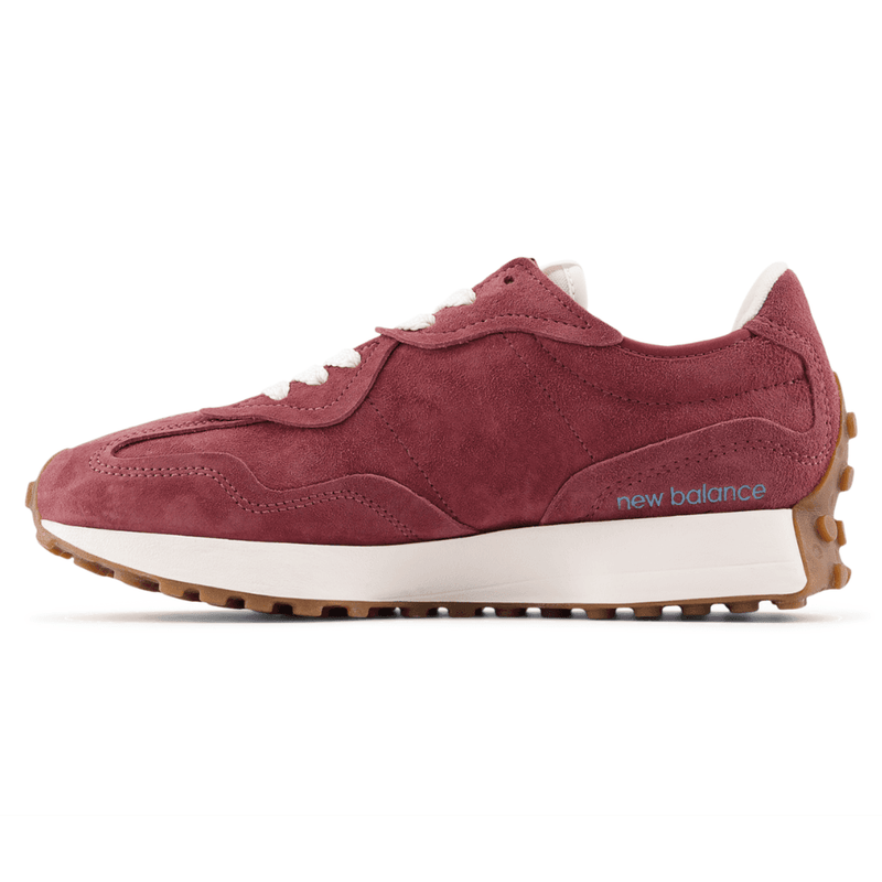 Mens New Balance 327 Trainers - Washed Burgundy