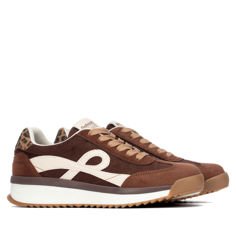 Womens Refresh 176232 Brown Trainers - Brown