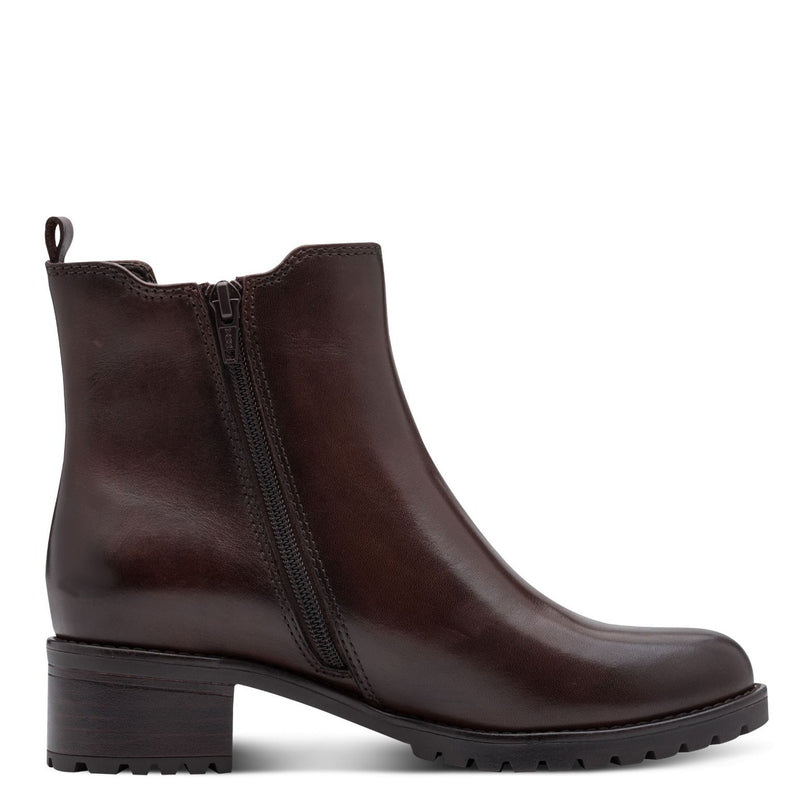 Womens Jana 25710 Ankle Boots - Mocca