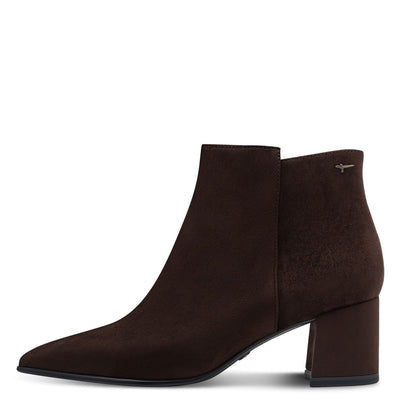 Womens Tamaris 25022 Ankle Boots - Mocca