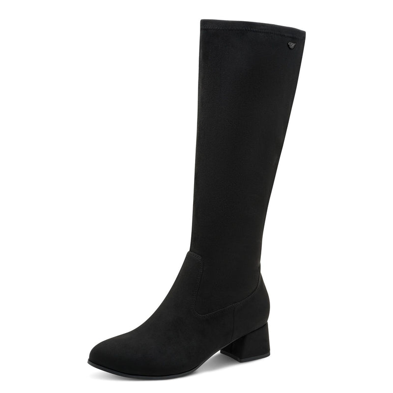 Womens Jana 25569 Long Boots - Black