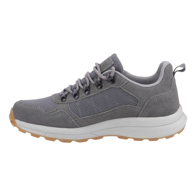 Mens Cotswold Elmfield Suede Trainers - Grey