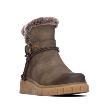 Womens Refresh 176214 Taupe Ankle Boots - Taupe