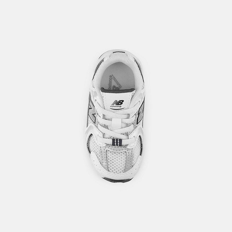 Infant Kids New Balance IZ530 White Trainers - White