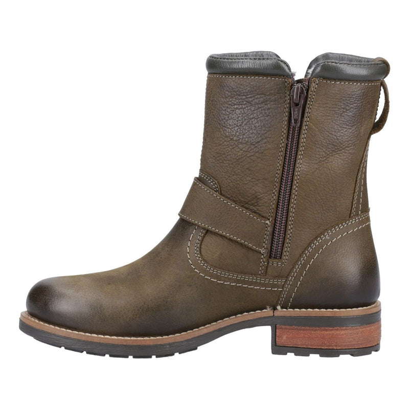 Womens Cotswold Kinsham Ankle Boots - Khaki