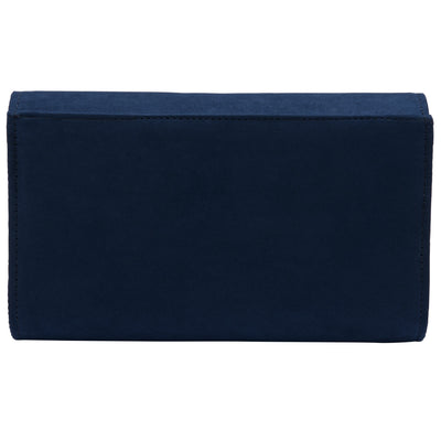 Womens Lotus ULG104 Navy Microfibre Clutch Reah Bag - Navy