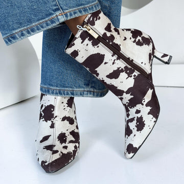 Womens Xti 146467 Cow Ankle Boots - Cow