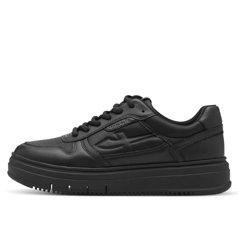 Womens Tamaris 23746 Platform Trainers - Black