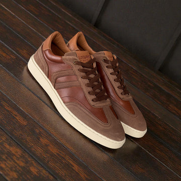 Mens Lloyd & Pryce Tizzano Casual Lace-up Shoe - Umber