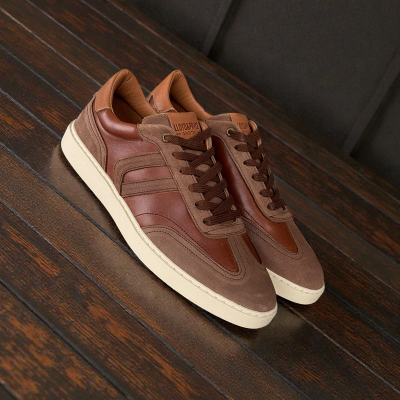Mens Lloyd & Pryce Tizzano Casual Lace-up Shoe - Umber