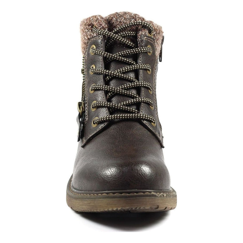 Womens Lunar Benson III Waterproof Ankle Boots - Brown
