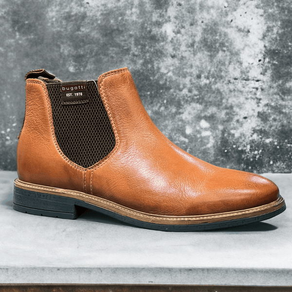 Bugatti Ladano AGS30 Tan Leather Chelsea Boots | Millars  display picture 1