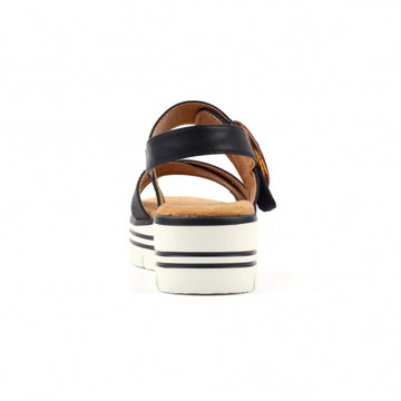 Womens Lunar JLB011 Elise Sandals - Navy