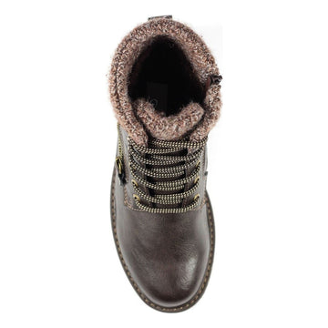 Womens Lunar Benson III Waterproof Ankle Boots - Brown