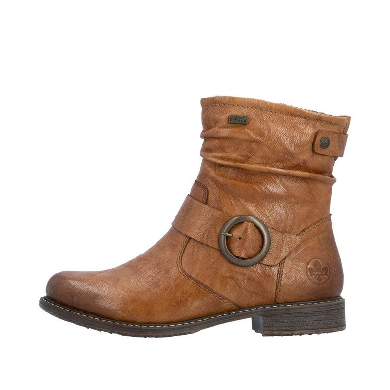Womens Rieker 74857 Boots - Tan