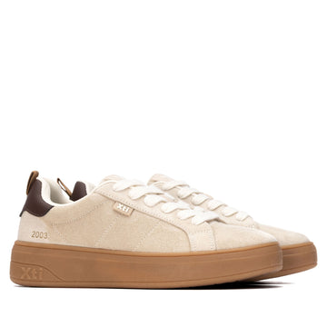 Womens Xti 146270 Trainers - Beige
